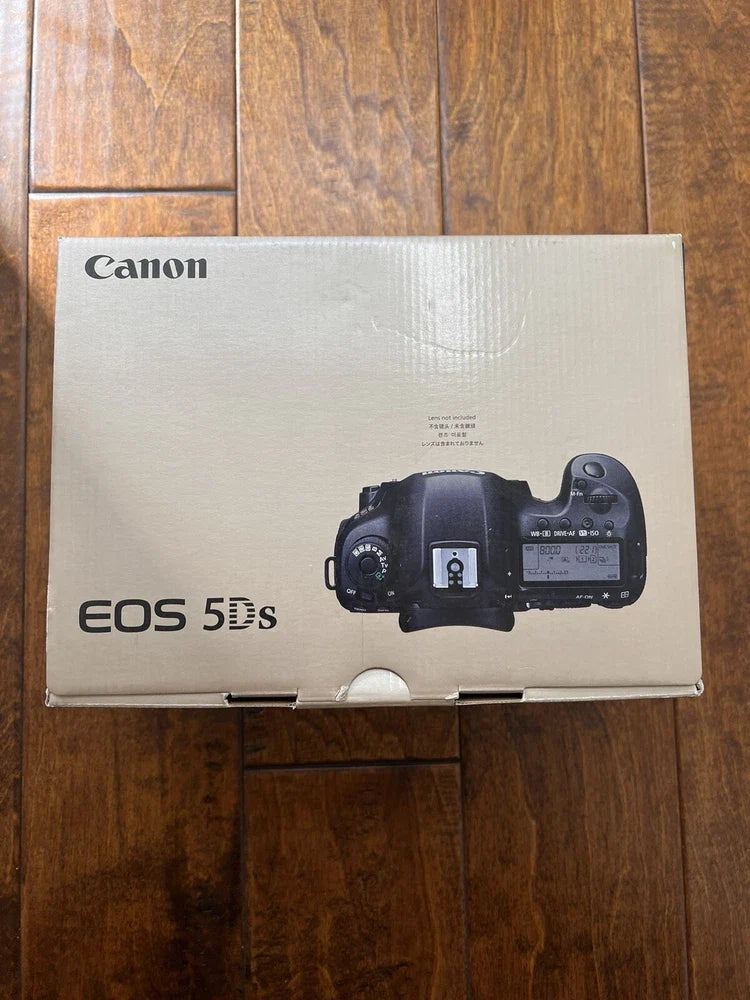 Canon EOS 5DS 50.6MP Full-Frame DSLR Camera (Body Only) – Brand New