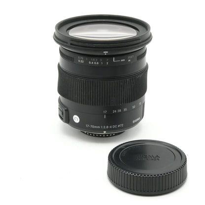 Sigma 17-70mm f/2.8-4 DC Macro OS HSM Contemporary Lens for Nikon F-Mount – Brand New
