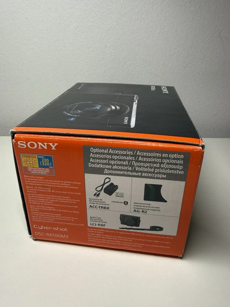 Sony Cyber-shot DSC-RX100 III 20.1MP 1-Inch Sensor Compact Camera – Brand New