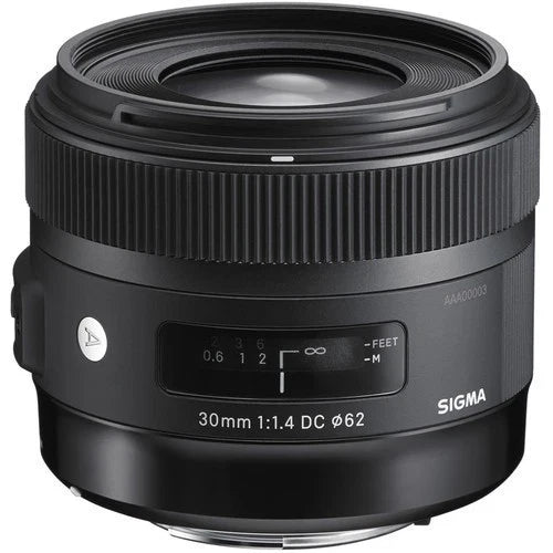 Sigma 30mm f/1.4 DC HSM Art Prime Lens for Nikon F-Mount – Brand New