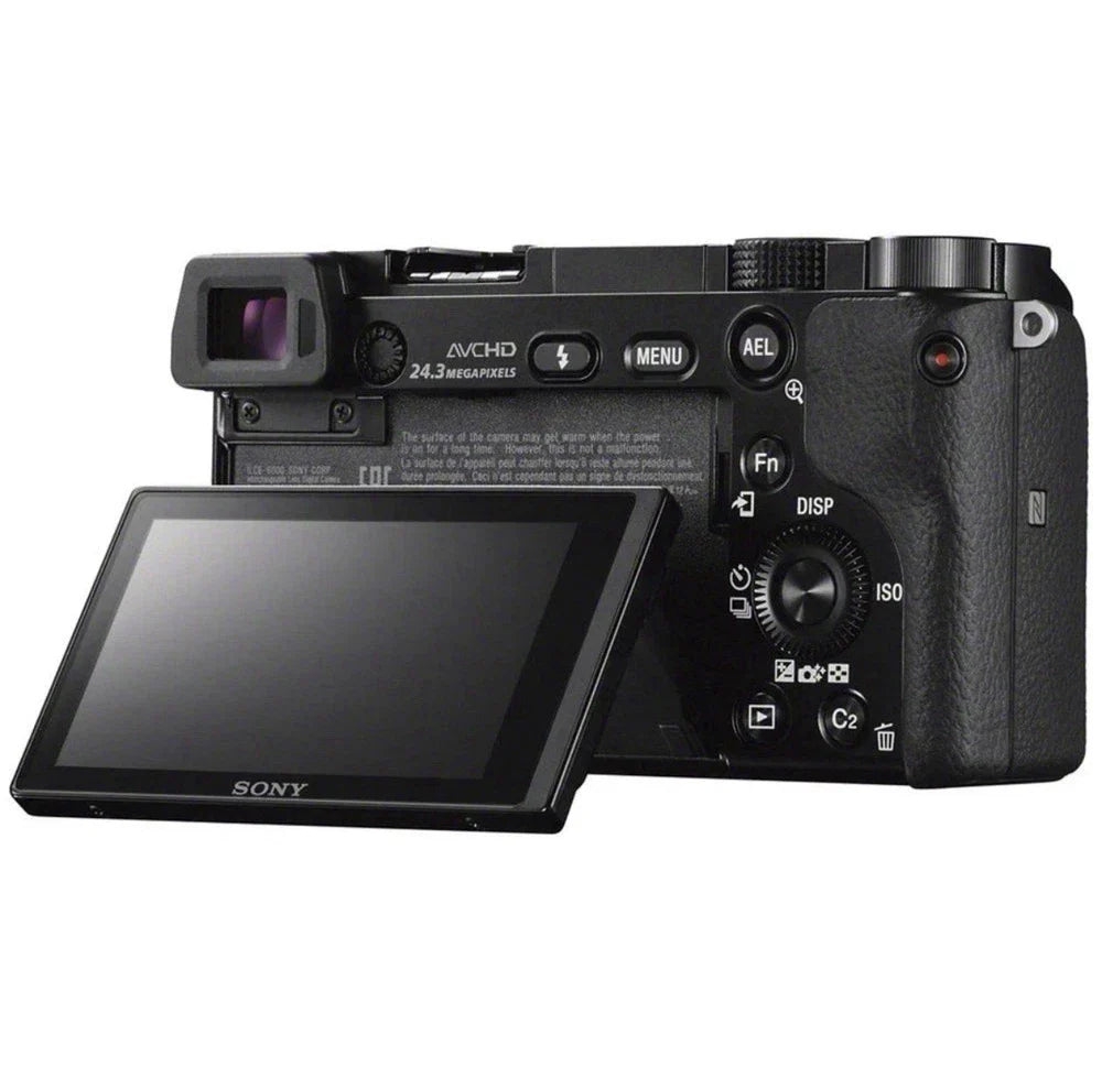 Sony Alpha A6000 24.3MP APS-C Mirrorless Camera (Body Only) – Brand New