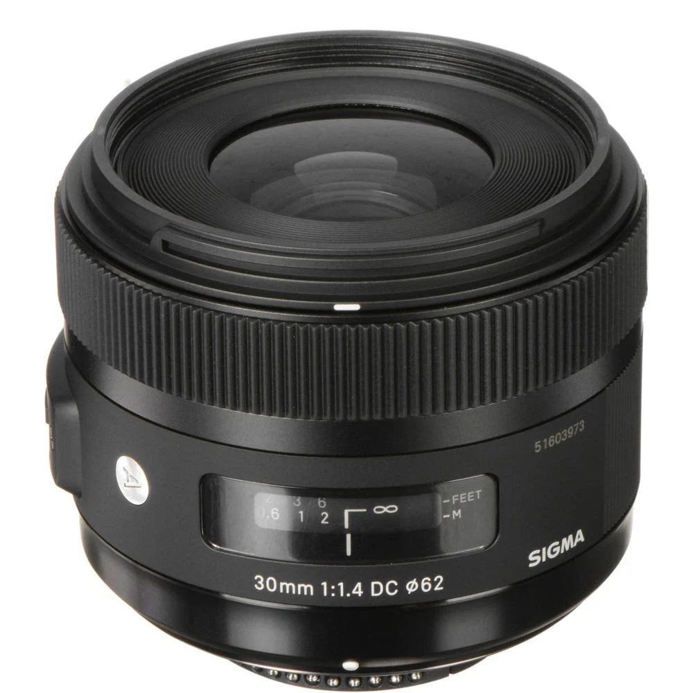 Sigma 30mm f/1.4 DC HSM Art Prime Lens for Nikon F-Mount – Brand New