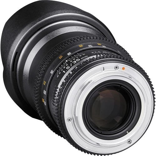 Rokinon 35mm T1.5 Cine DS Manual Focus Prime Lens for Canon EF Mount – Brand New