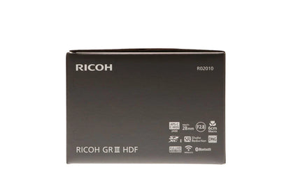 Ricoh GR III HDF 24.2MP APS-C 28mm Compact Camera with Highlight Diffusion Filter – Brand New