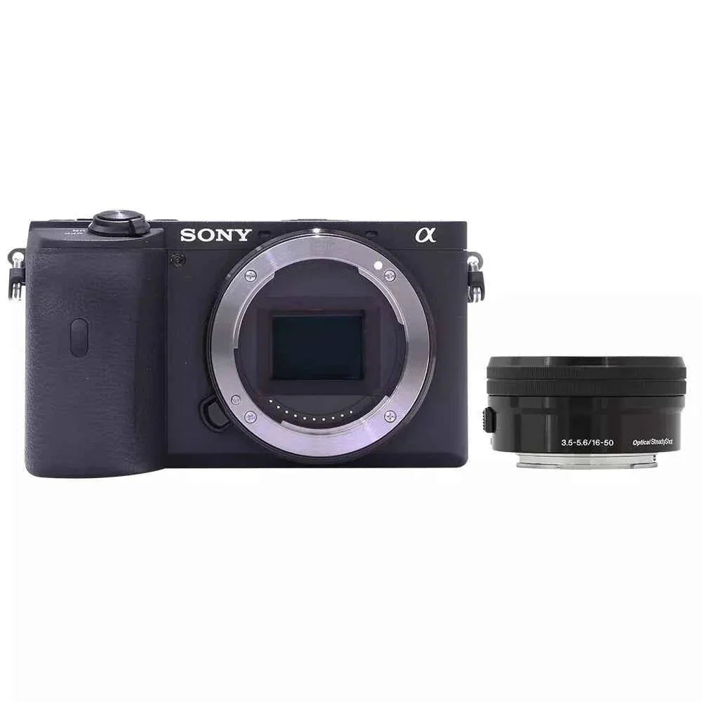 Sony α6600 24.2MP APS - C Mirrorless Camera + 16 - 50mm Lens Kit - Black - lucycamera