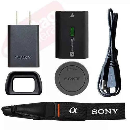 Sony α6600 24.2MP APS - C Mirrorless Camera + 16 - 50mm Lens Kit - Black - lucycamera