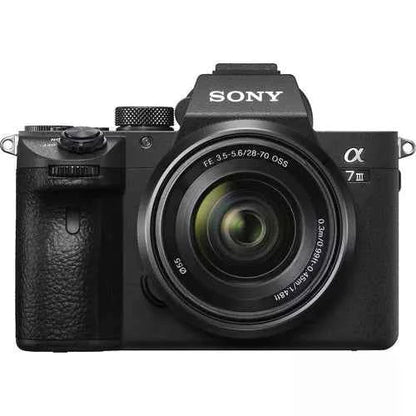 Sony α7 III 24.2MP Full - Frame Mirrorless Camera + 28 - 70mm Lens Kit - lucycamera