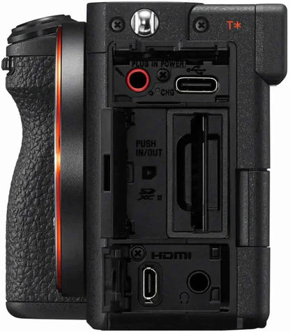 Sony α7CR 61MP Compact Full - Frame Mirrorless Camera Body Only - Black - lucycamera