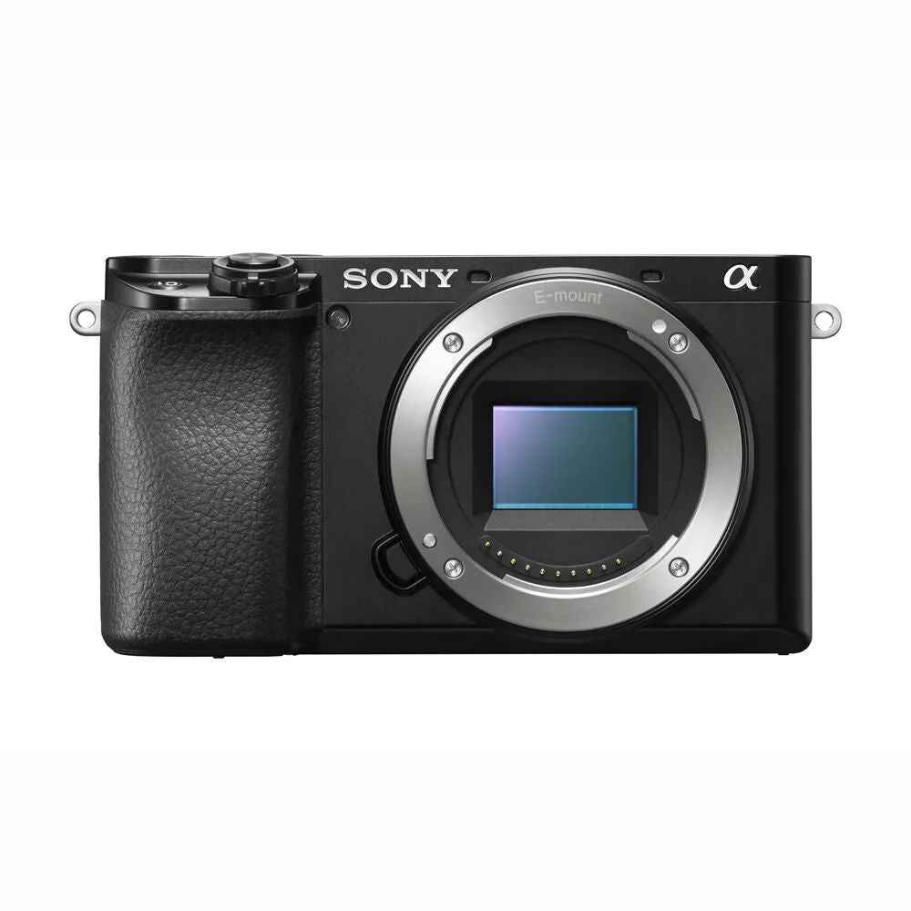 Sony Alpha a6100 24.2MP APS - C Mirrorless Camera Body Only - Black - lucycamera