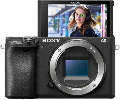 Sony Alpha a6400 24.2MP APS - C Mirrorless Camera Body Only - Black - lucycamera