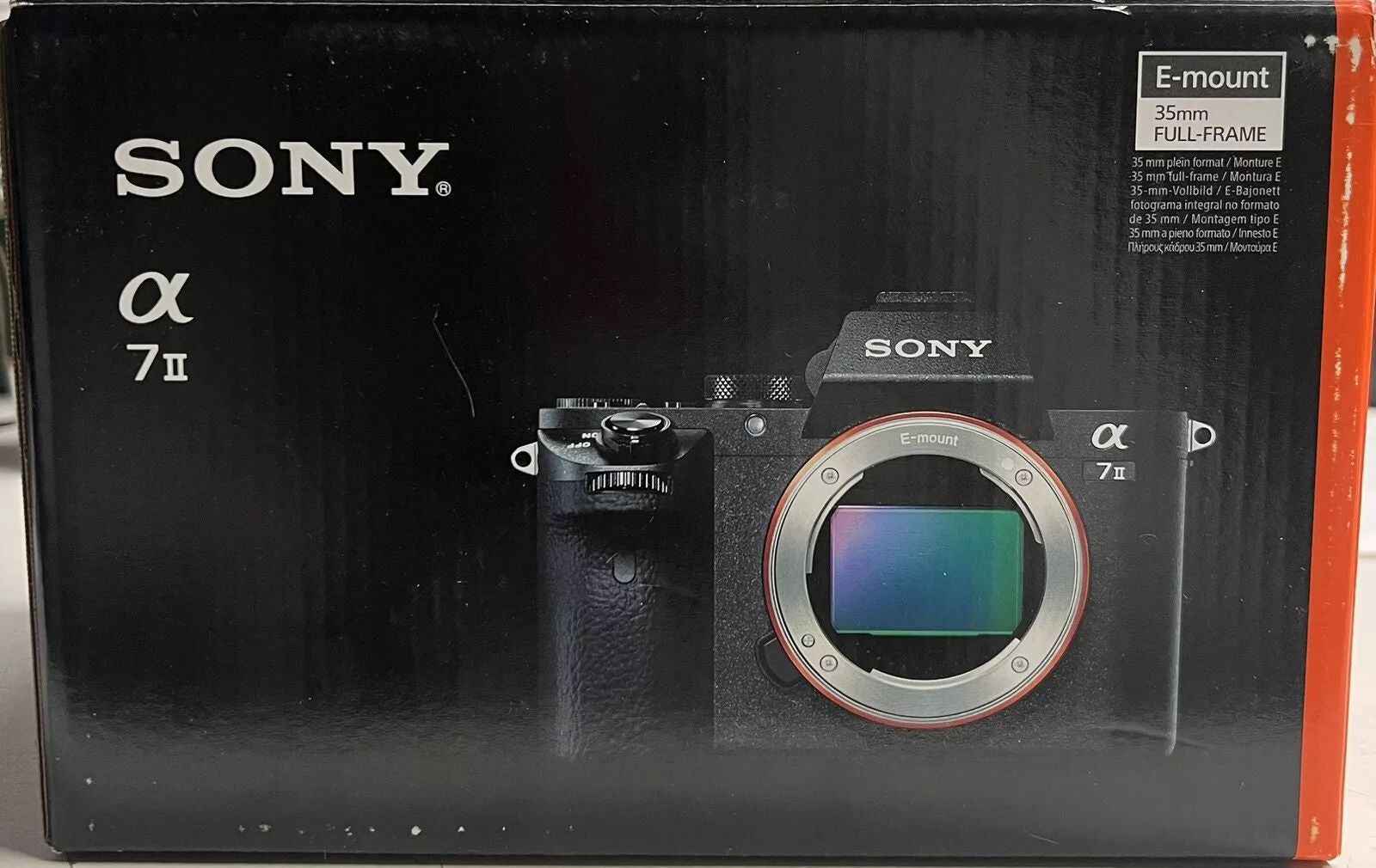 Sony Alpha a7 II 24.3MP Full - Frame Mirrorless Camera Body Only - Black - lucycamera