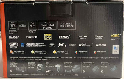 Sony Alpha a7 II 24.3MP Full - Frame Mirrorless Camera Body Only - Black - lucycamera