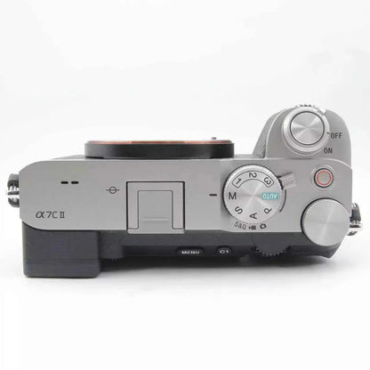 Sony Alpha a7C II 33MP Full - Frame Mirrorless Camera Body - Silver - lucycamera