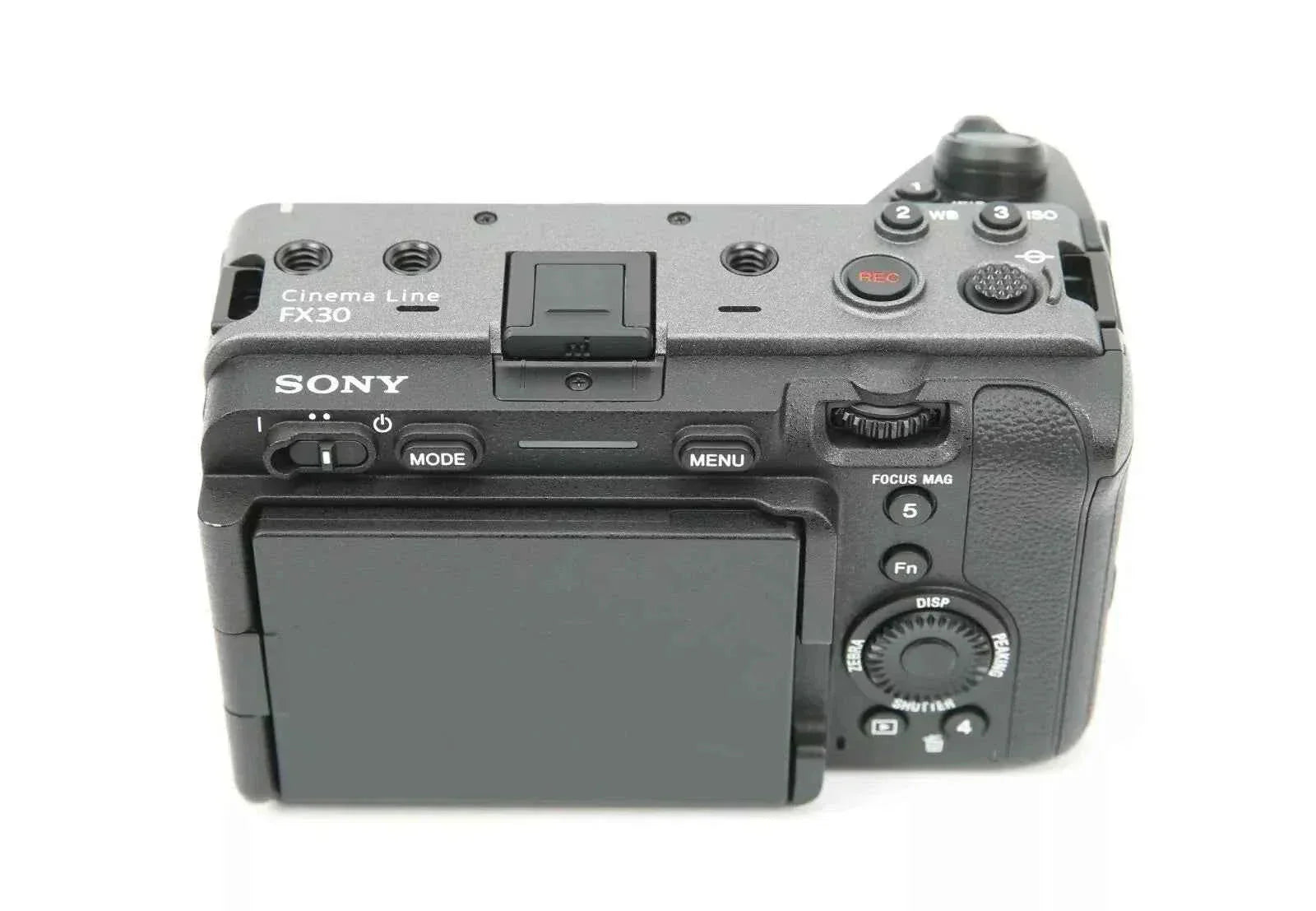 Sony FX30 26MP Super 35 Digital Cinema Camera Body - Black - lucycamera