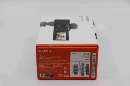 Sony ZV-1 20.1MP Compact Digital Camera for Content Creators and Vloggers - Black - Lucycamera