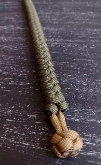 Picture of Handmade Round Braid Paracord Bracelet – Adjustable Survival Style Wristband