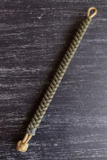 Picture of Handmade Round Braid Paracord Bracelet – Adjustable Survival Style Wristband